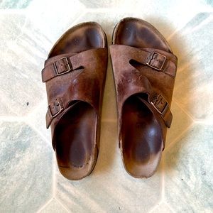 Birkenstock Zürich Sandals Leather Size 41